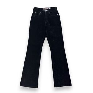 Parasuco Womens Black Corduroy Stretch Pants Size 26x33 Style 8121ELP NWT